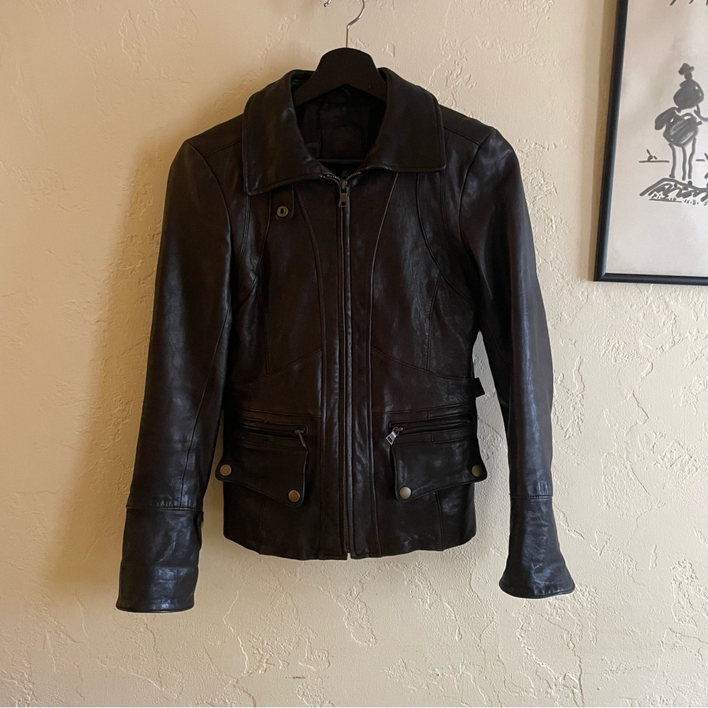 Banana Republic Genuine Leather Jacket